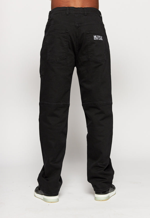 Multiply Spparel Multiply Denim FRONT POCKET Black Kostenloser Versand