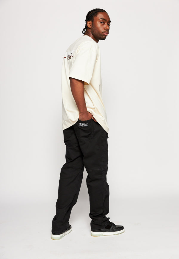 Multiply Spparel Multiply Denim FRONT POCKET Black Kostenloser Versand
