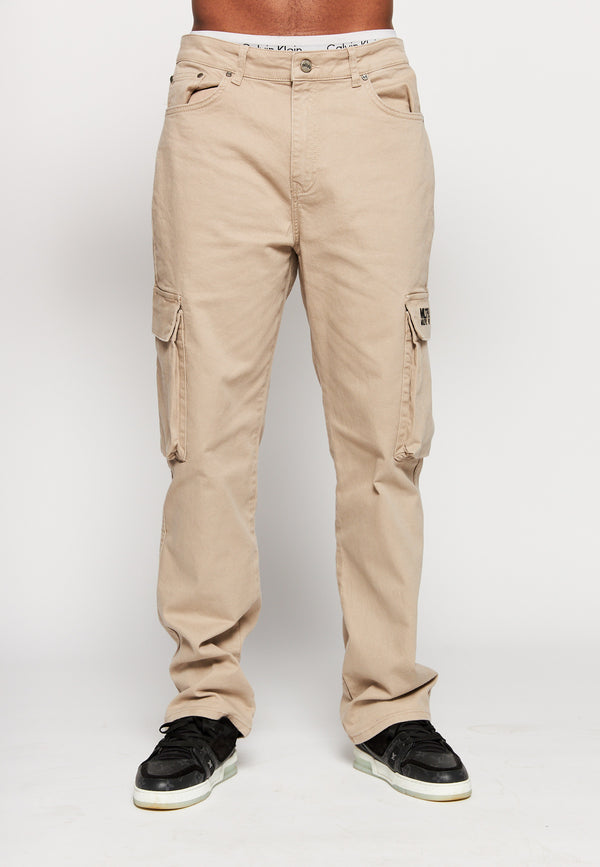 Multiply Spparel Multiply Denim CARGO Simply Taupe Sonderangebot