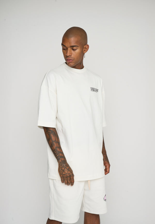 Multiply Spparel Oversize T-Shirt CREW Snow White Exklusivangebot