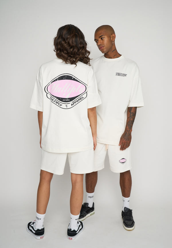 Multiply Spparel Oversize T-Shirt CREW Snow White Exklusivangebot