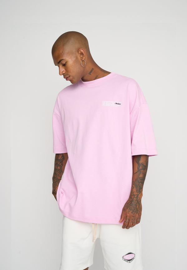Multiply Spparel Oversize T-Shirt RESERVED Pink Lavender Black Friday