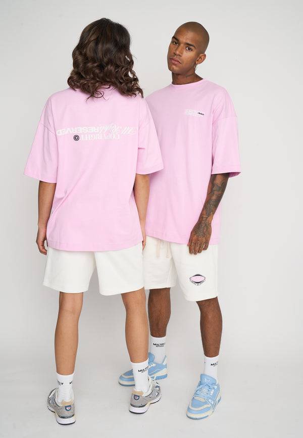 Multiply Spparel Oversize T-Shirt RESERVED Pink Lavender Black Friday