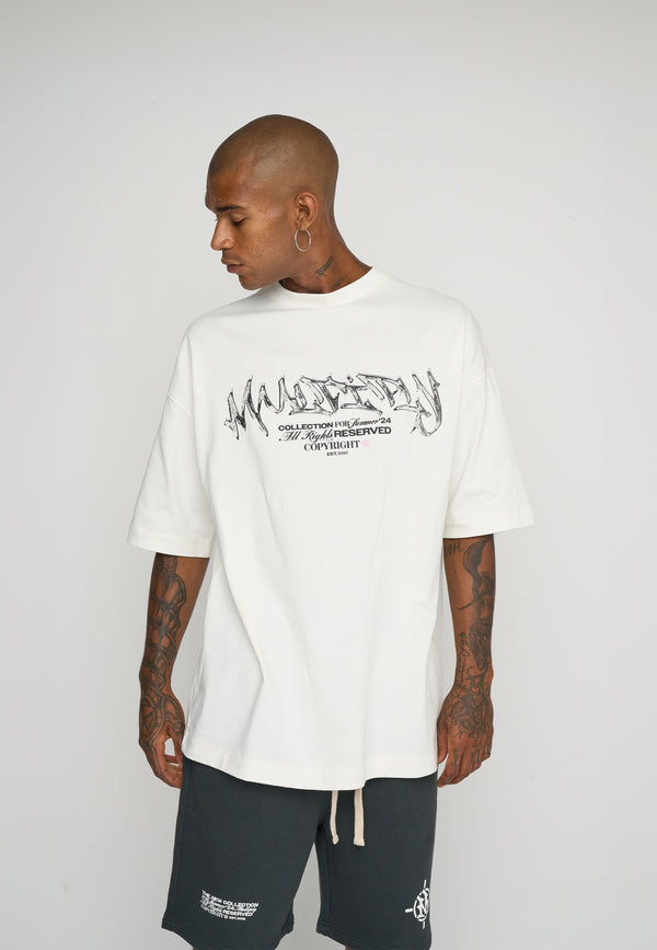Multiply Spparel Oversize T-Shirt COMPANY Snow White Cyber Monday
