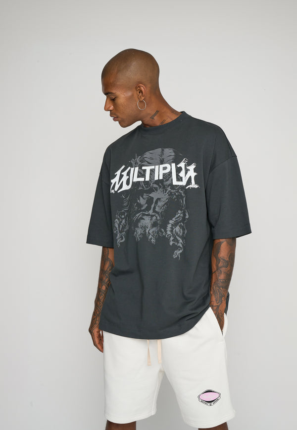 Multiply Spparel Oversize T-Shirt SACRED Black Soda Osterangebot