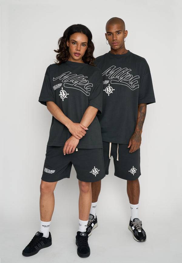 Multiply Spparel Oversize T-Shirt SECRECY Black Soda Muttertagsangebot