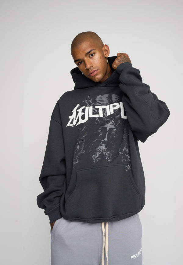 Multiply Spparel Oversize Hoodie SACRED Black Soda Vatertagsangebot