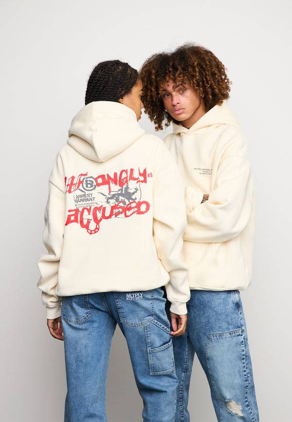Multiply Spparel Oversize Hoodie INNOCENCE Egret Saisonale Angebote