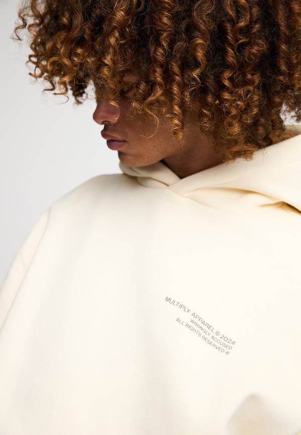 Multiply Spparel Oversize Hoodie INNOCENCE Egret Saisonale Angebote