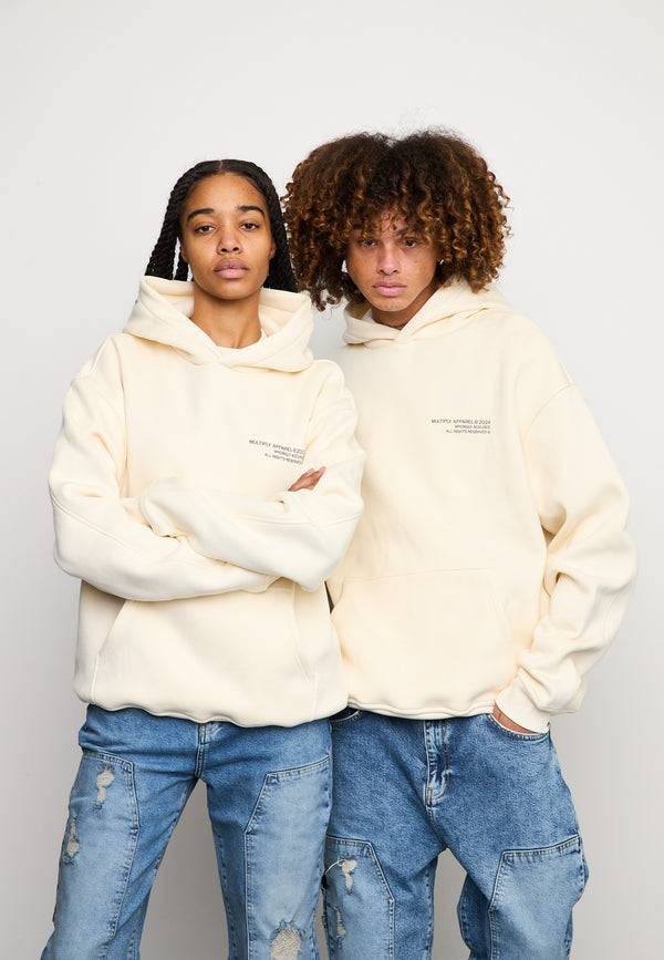 Multiply Spparel Oversize Hoodie INNOCENCE Egret Saisonale Angebote