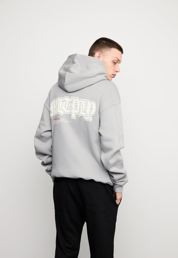 Multiply Spparel Oversize Hoodie MISJUDGED Ultimate Grey Räumungsverkauf