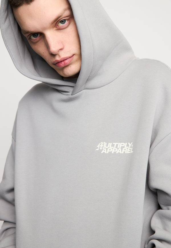 Multiply Spparel Oversize Hoodie MISJUDGED Ultimate Grey Räumungsverkauf