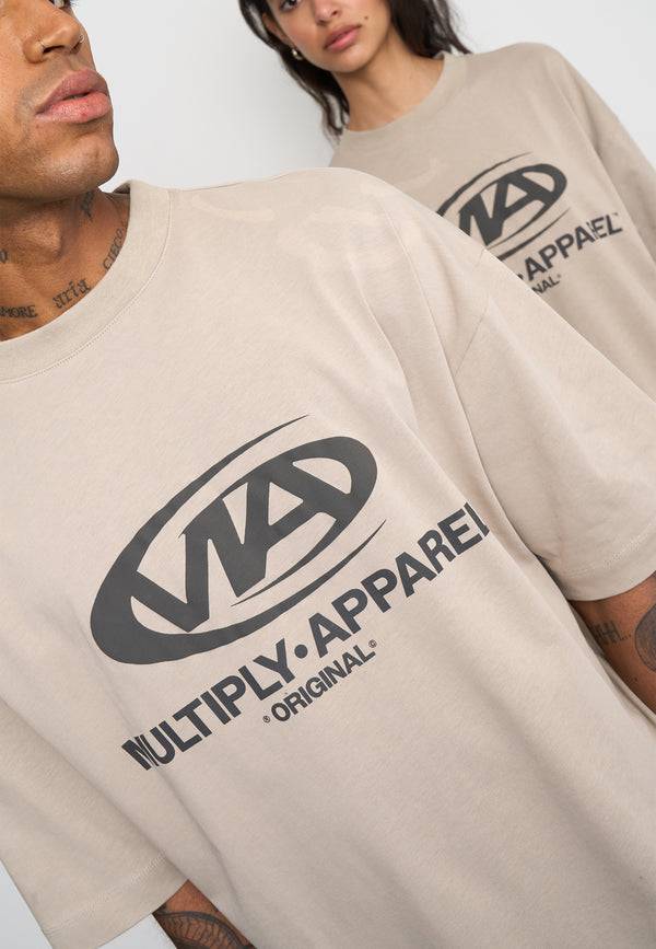 Multiply Spparel Oversize T-Shirt GRIND Vintage Khaki JETZT KAUFEN