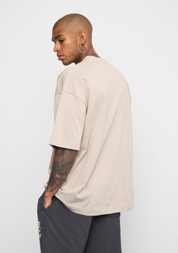 Multiply Spparel Oversize T-Shirt GRIND Vintage Khaki JETZT KAUFEN