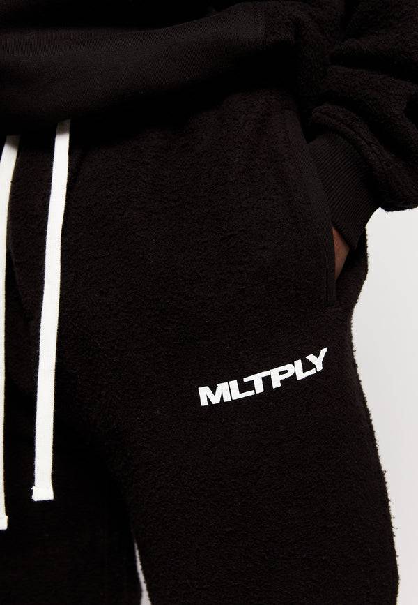 Multiply Spparel Jogger BRUSHED Black Sonderangebot der Fabrik