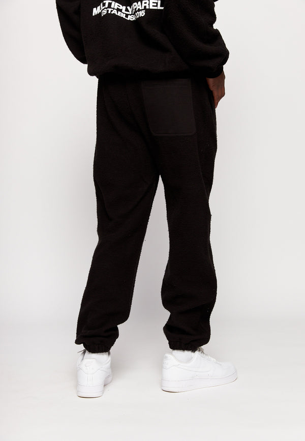 Multiply Spparel Jogger BRUSHED Black Sonderangebot der Fabrik