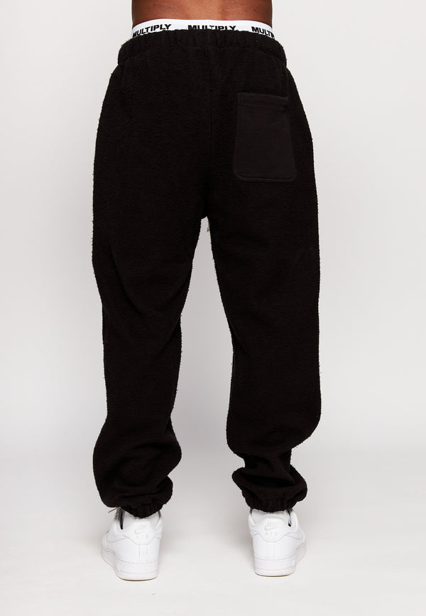 Multiply Spparel Jogger BRUSHED Black Sonderangebot der Fabrik