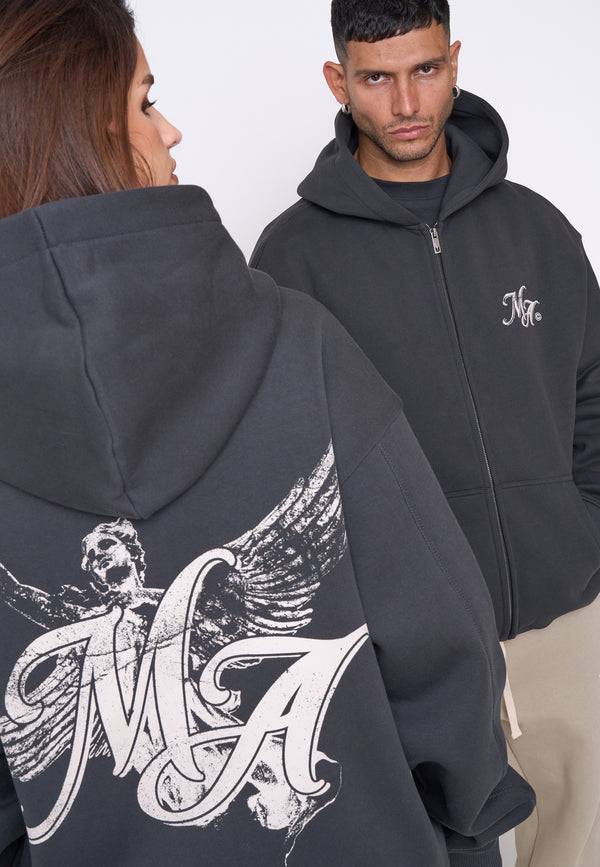 Multiply Spparel Oversize Zip Hoodie HERO Black Soda Nur noch ein Tag übrig