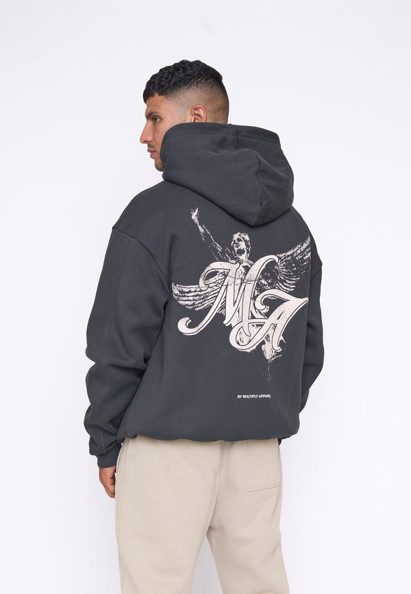 Multiply Spparel Oversize Zip Hoodie HERO Black Soda Nur noch ein Tag übrig