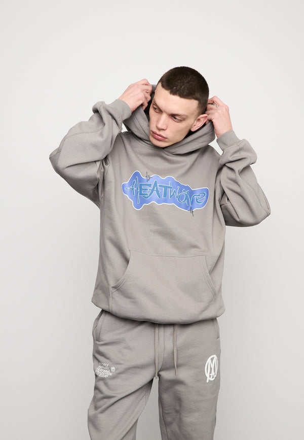 Multiply Spparel Oversize Hoodie INTENSE Moon Mist 50% Rabatt mit kostenlosem Versand