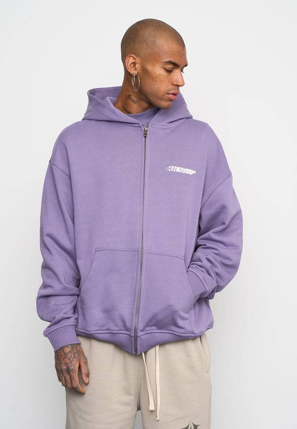 Multiply Spparel Oversize Zip Hoodie TEAMWORK Cadet Schlussverkauf