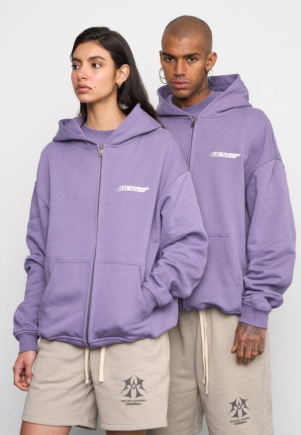 Multiply Spparel Oversize Zip Hoodie TEAMWORK Cadet Schlussverkauf