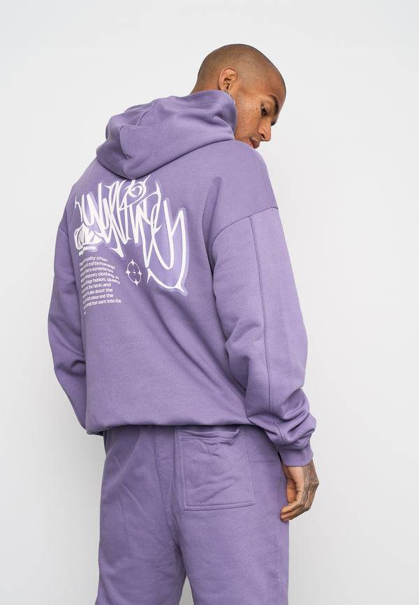 Multiply Spparel Oversize Zip Hoodie VISIONARY Cadet Günstiger Verkauf