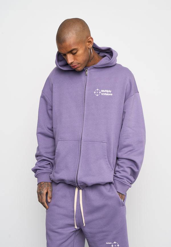 Multiply Spparel Oversize Zip Hoodie VISIONARY Cadet Günstiger Verkauf