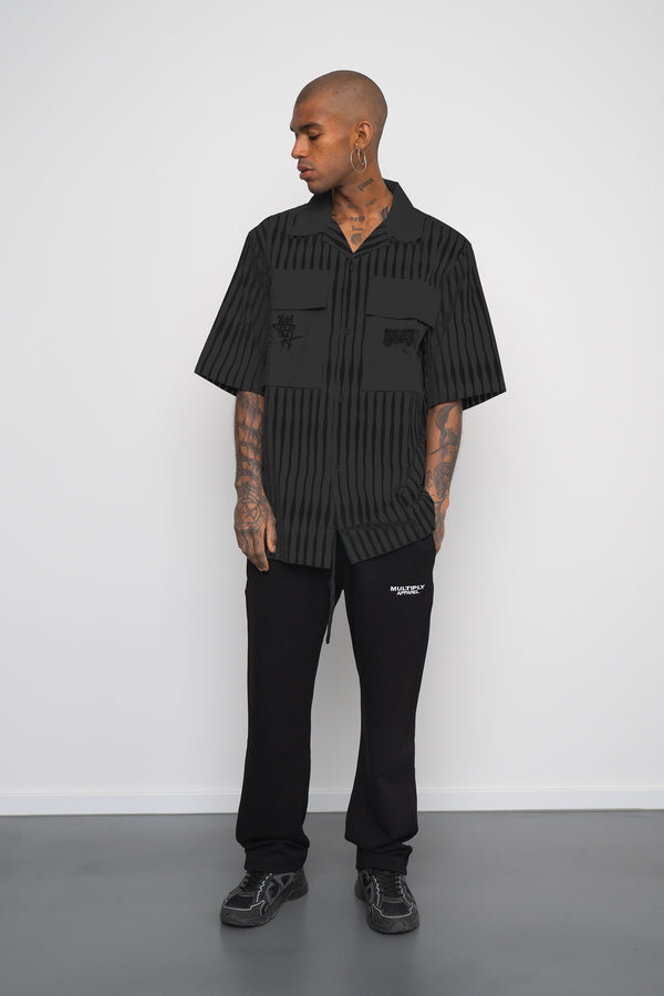 Multiply Spparel Oversize Shirt BARS Black Soda Blitzverkäufe