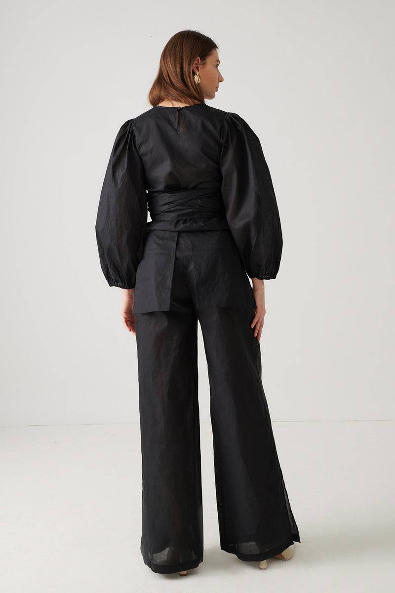 ﻿Mykke Hofmann Cotton Organza Blouse Lyon Weihnachtsangebot