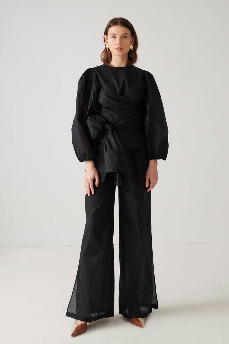 ﻿Mykke Hofmann Cotton Organza Blouse Lyon Weihnachtsangebot