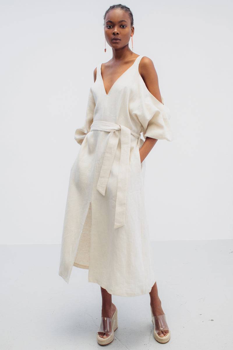 Mykke Hofmann Leinenkleid Kippie Online Outlet