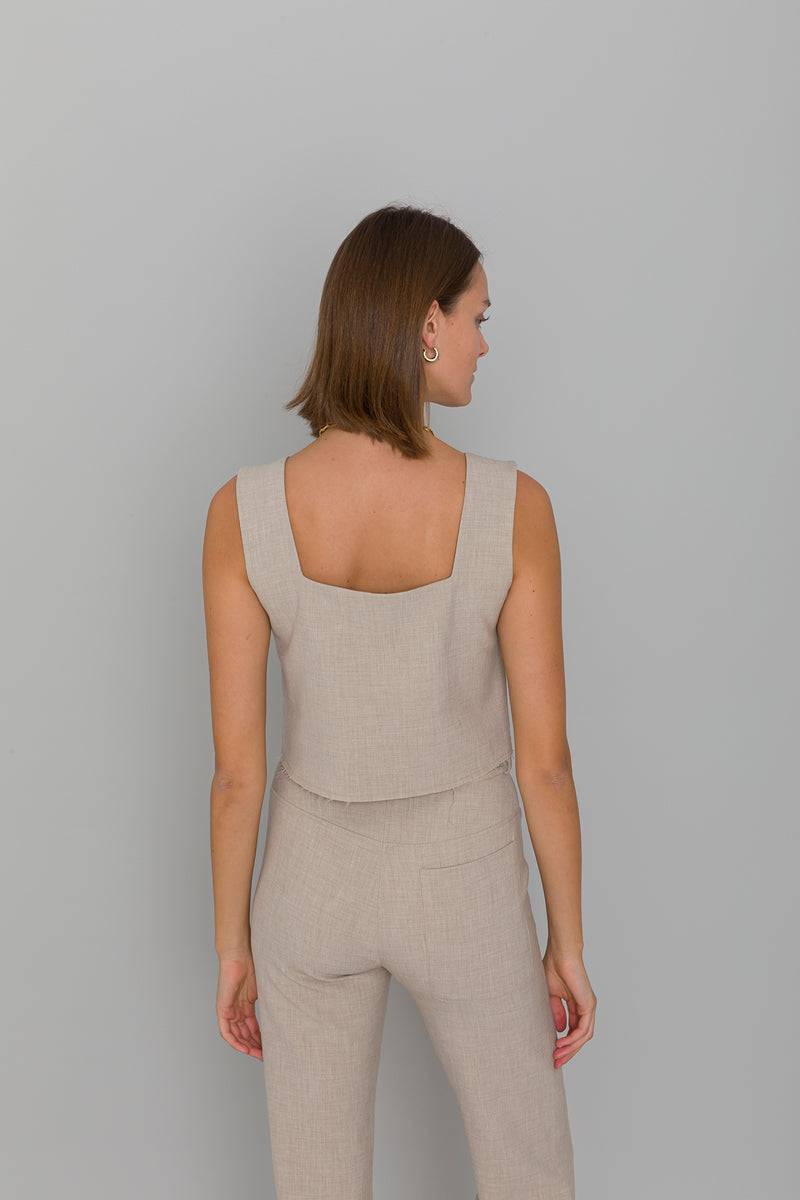 Mykke Hofmann Ecovero Crop-Top Tyra Zeitbegrenzte Promotion