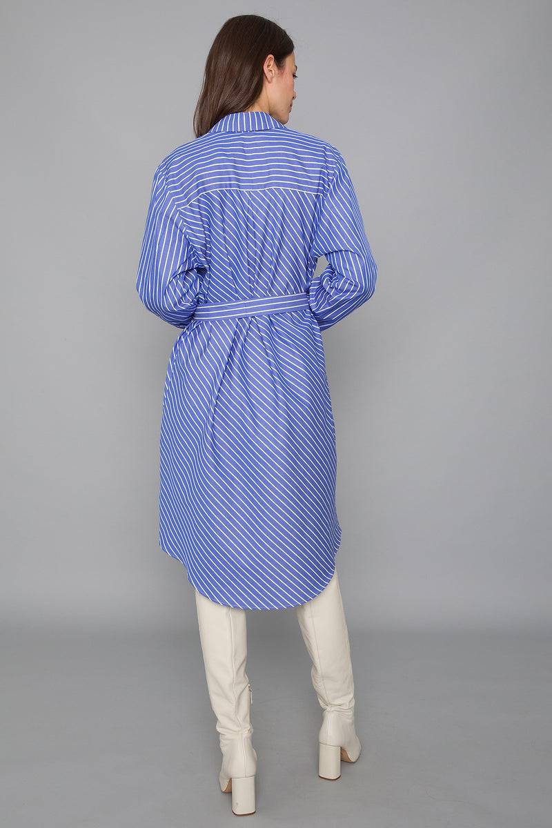 Mykke Hofmann Bio-Baumwoll-Popeline-Kleid Keila Sonderangebot der Fabrik