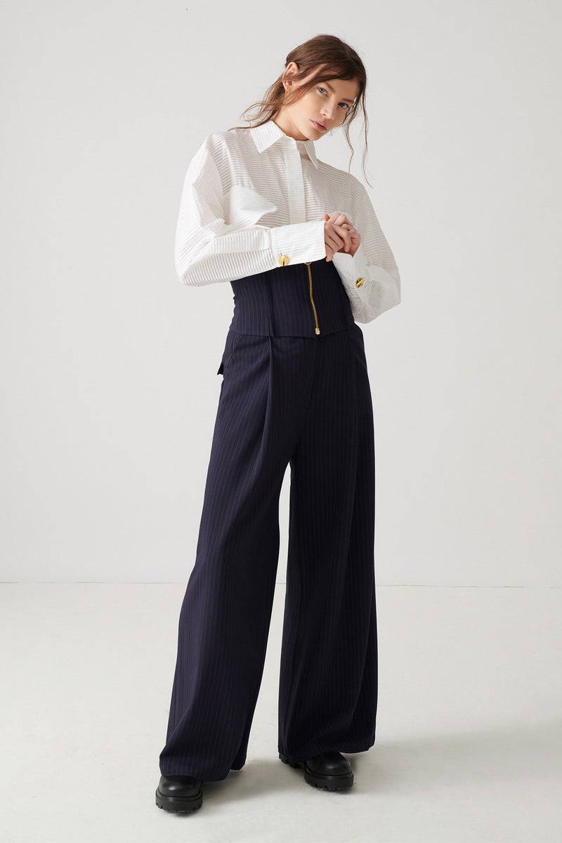 Mykke Hofmann Cool Wool Pants Herone Speichern exportieren