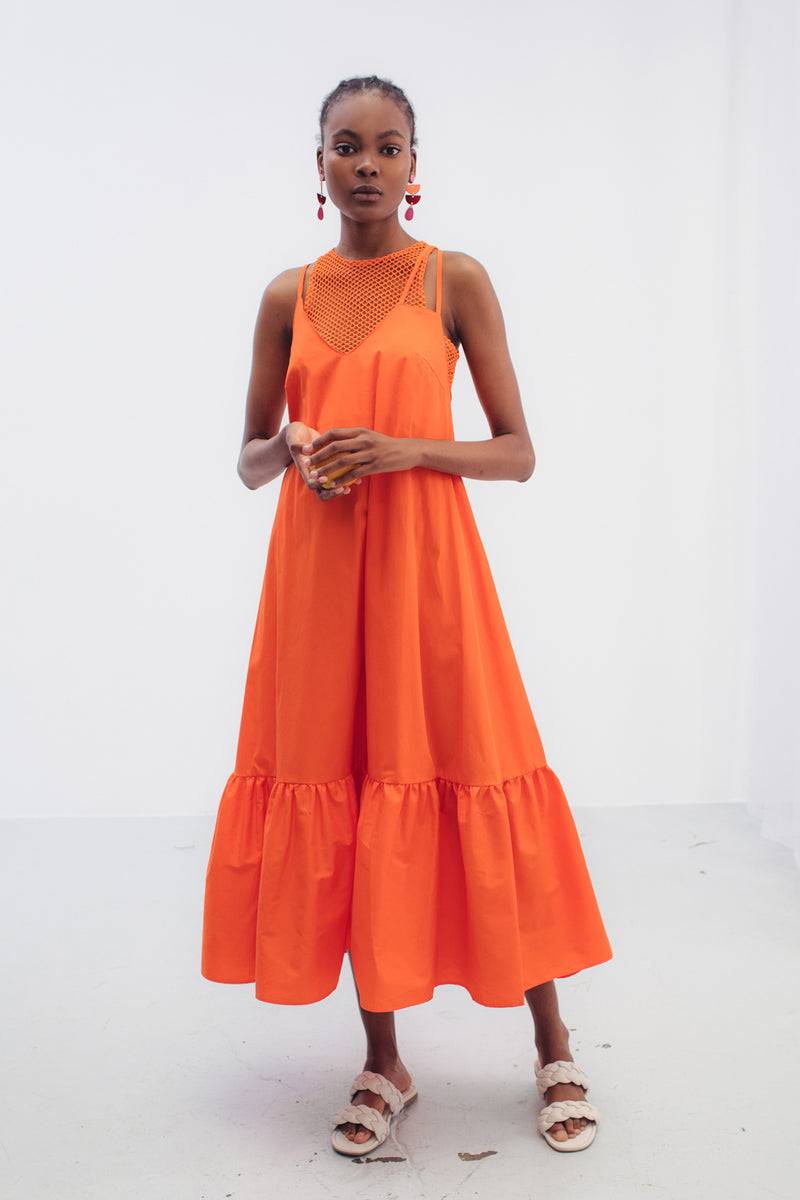 Mykke Hofmann Popeline-Kleid Kara aus Bio-Baumwolle Fabrikpreis