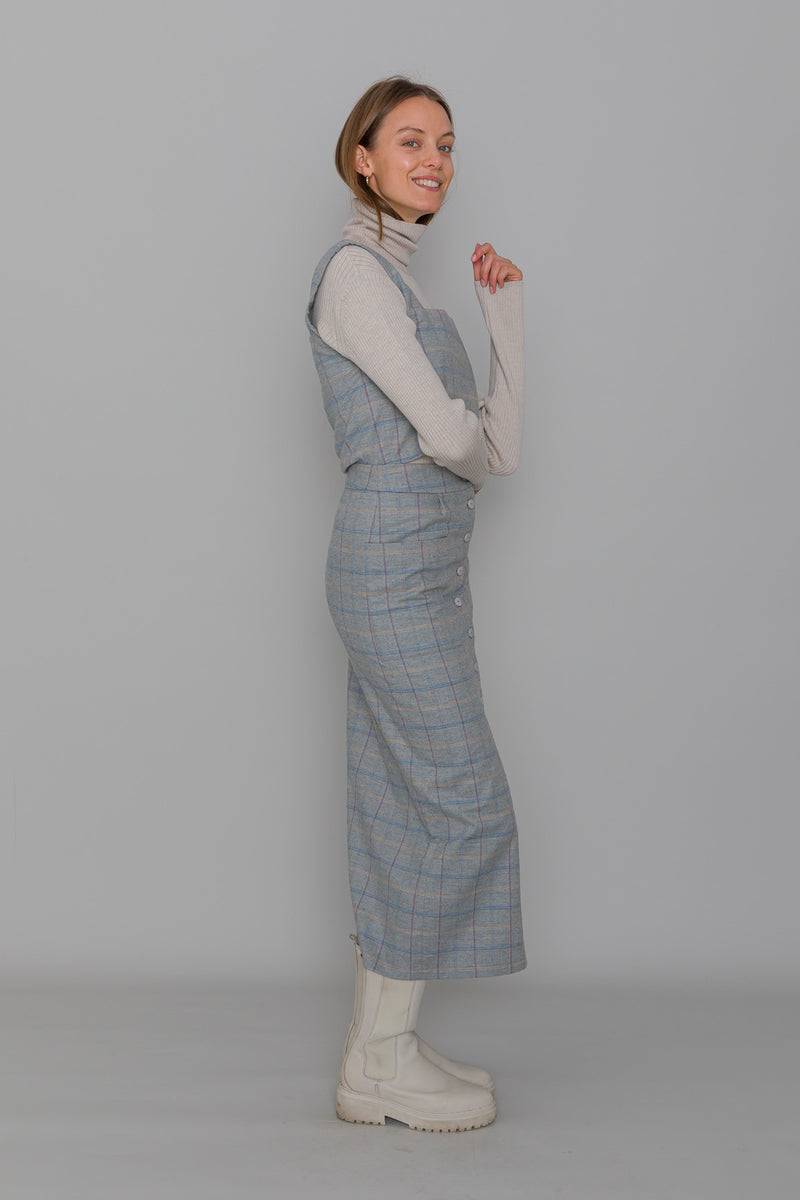 Mykke Hofmann Rock Ruth aus Bio Flanell Baumwolle Rabatt