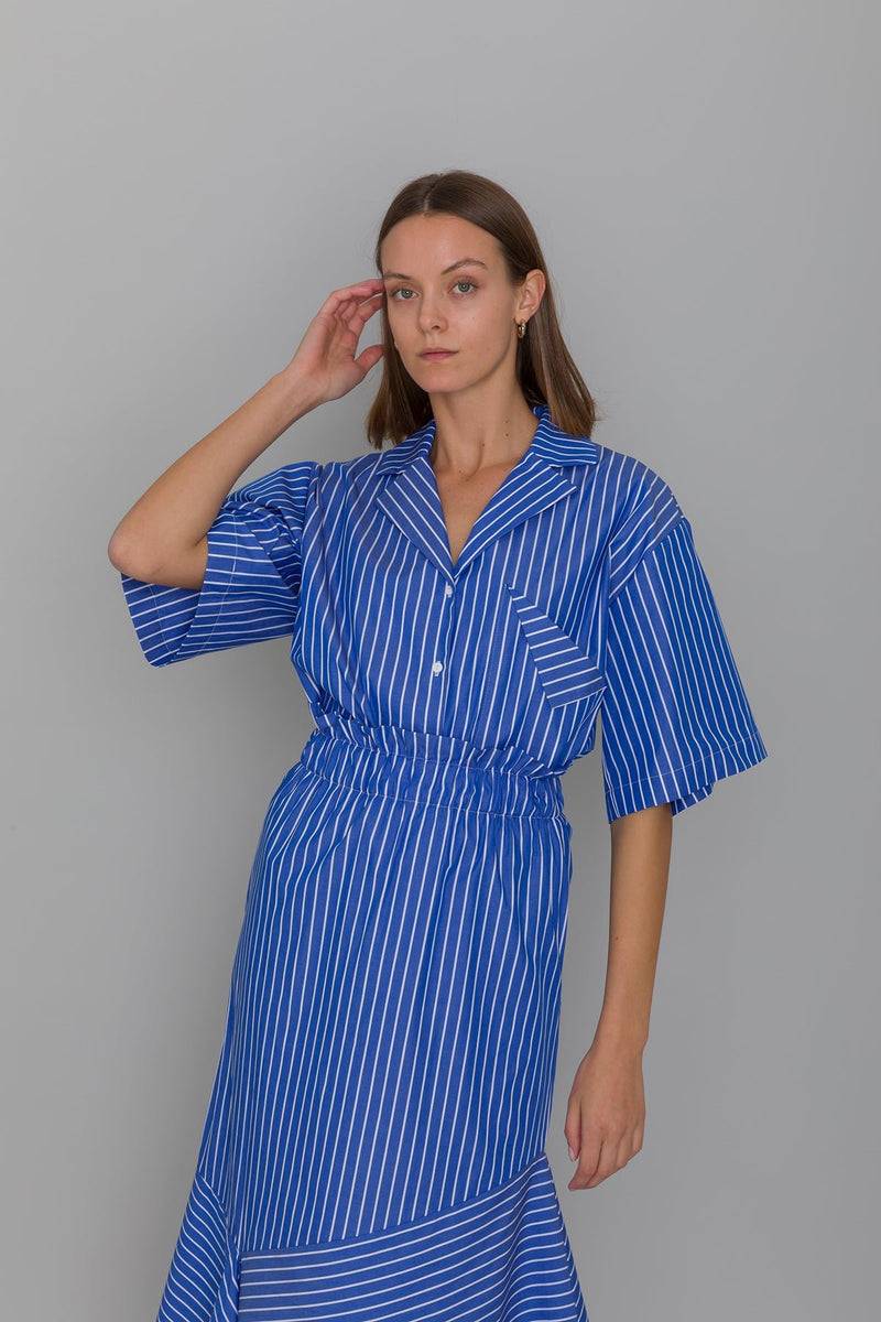 Mykke Hofmann Hemd Lisa aus Bio-Baumwollpopeline Online Shopping