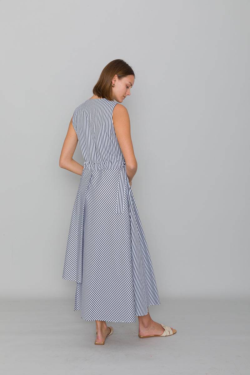 Mykke Hofmann Kleid Kaye aus Bio-Baumwollpopeline Preisnachlass
