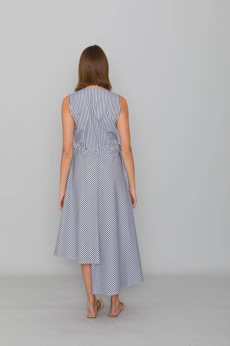 Mykke Hofmann Kleid Kaye aus Bio-Baumwollpopeline Preisnachlass