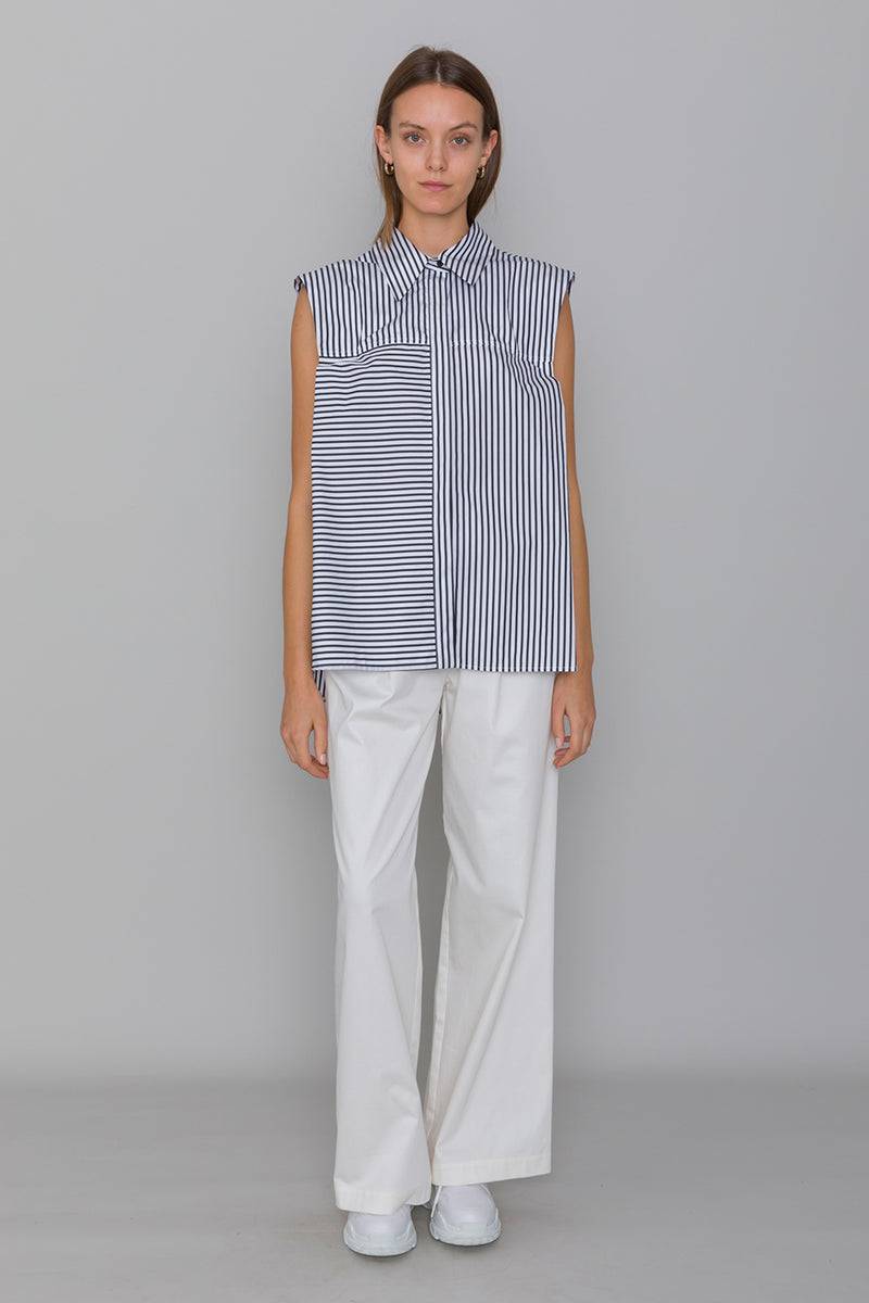 Mykke Hofmann Bluse Loraine aus Bio-Baumwollpopeline Blitzangebot
