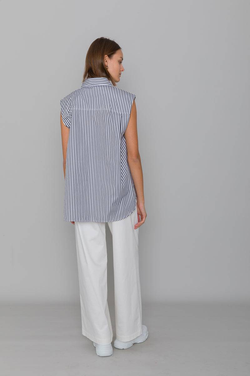 Mykke Hofmann Bluse Loraine aus Bio-Baumwollpopeline Blitzangebot