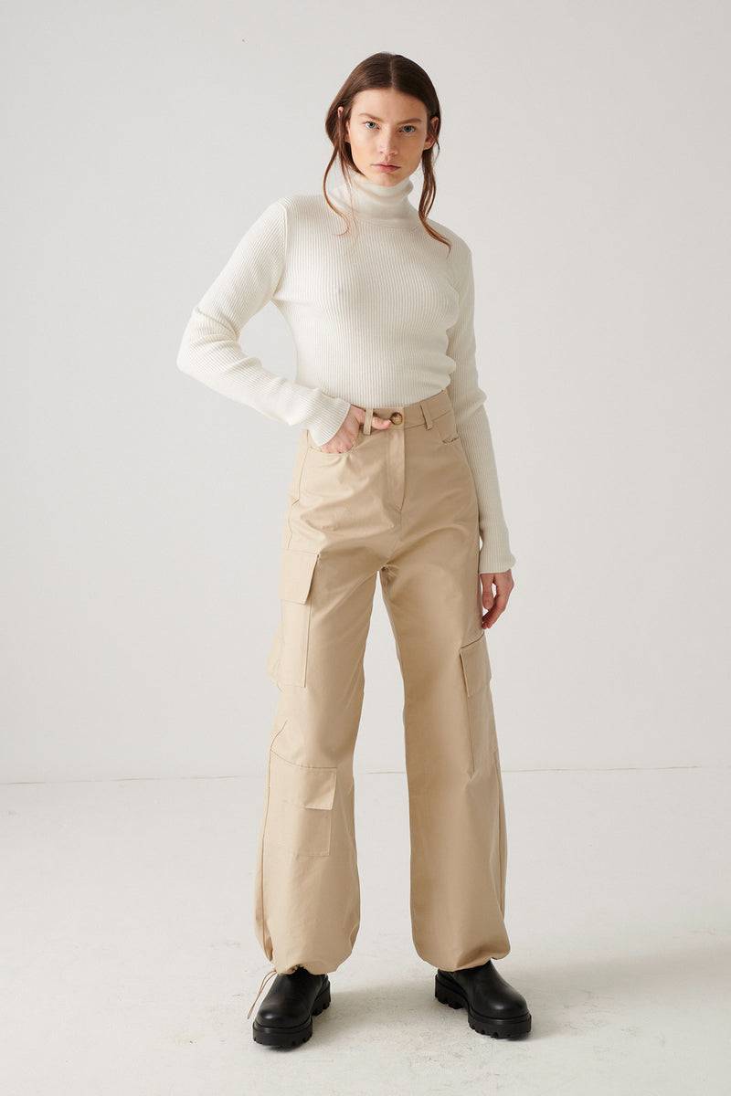 Mykke Hofmann Rollkragen Pullover Tiara aus Merinowolle Bestseller