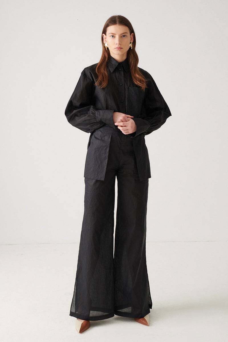 Mykke Hofmann Cotton Organza Shirt Lyla Super Sparpreis