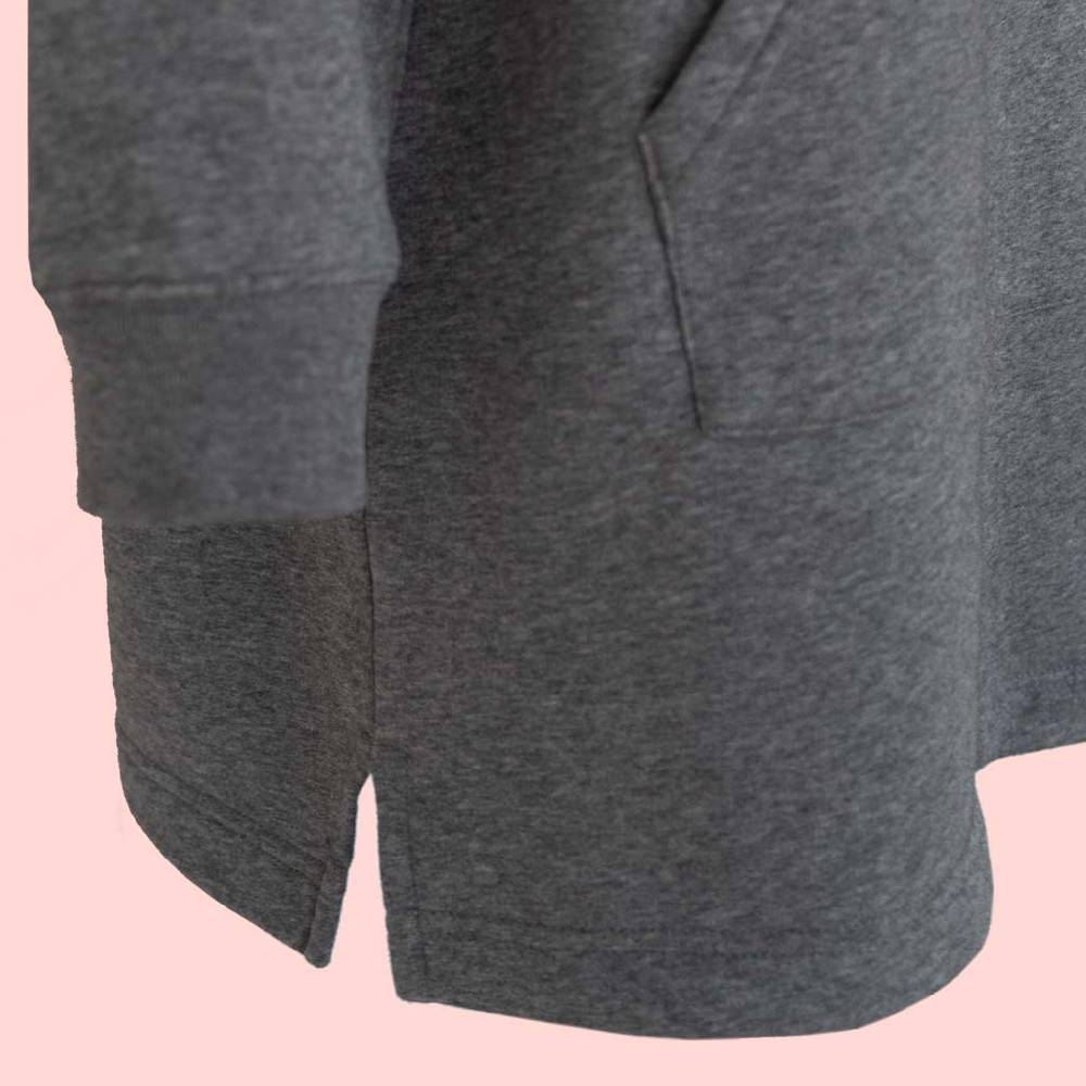 Natural Born Yogi Let Love Rule pink – Sweatshirt Hoodie-Kleid Exklusive Angebote