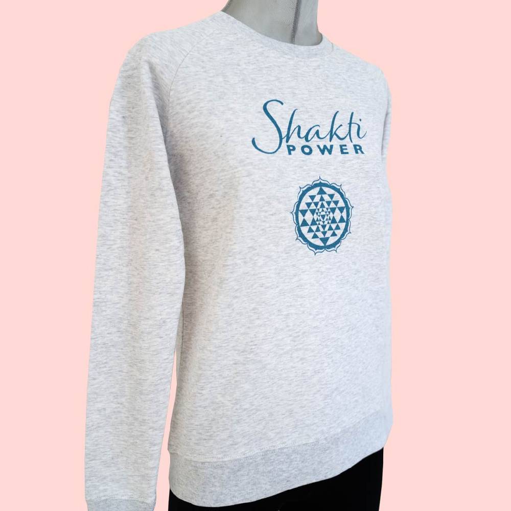 Natural Born Yogi Shakti Power – Sweatshirt Sonderangebote
