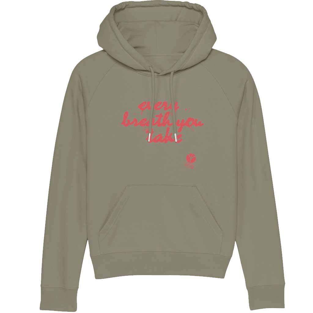 Natural Born Yogi Every Breath – Sweatshirt Hoodie Riesige Ersparnisse