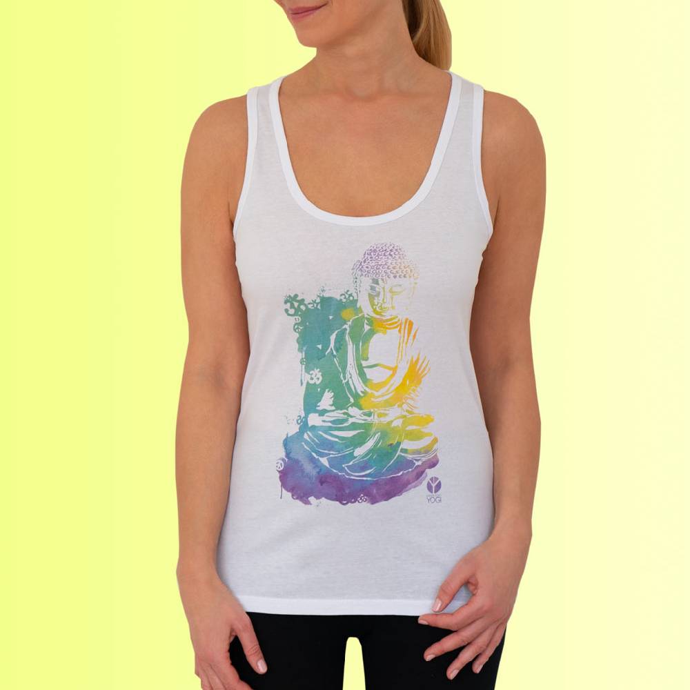 Natural Born Yogi Buddha Spirit – Tank-Top Neueste Stile