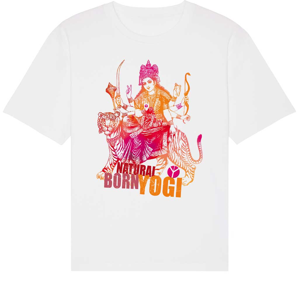 Natural Born Yogi Delicious Durga – T-Shirt Bis zu 50% Rabatt