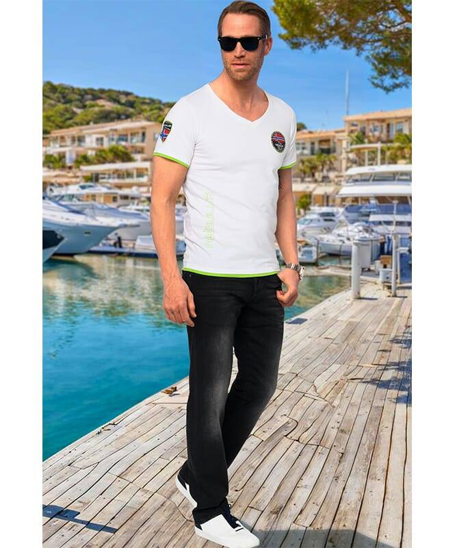 Nebulus T-Shirt POWERS Herren Tägliche Deals